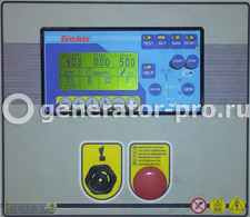 Установка дизельного генератора Geko 40000ED-S\DEDA SS AVTO