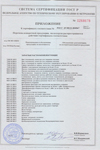 Приложение к сертификату соответствия №РОСС JP.ME22.B00867
